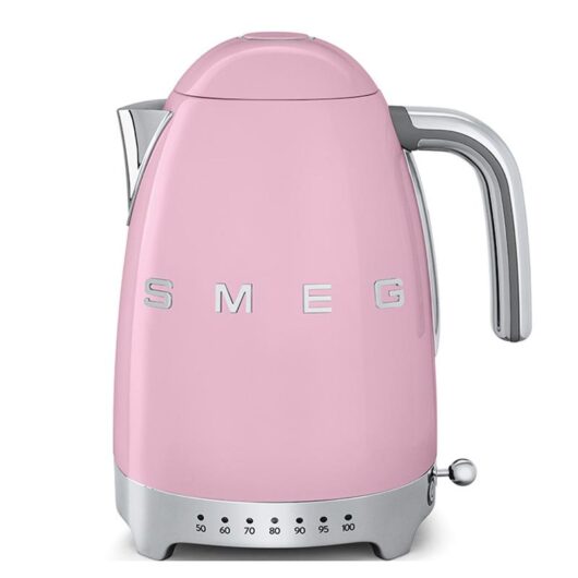 SMEG KLF04PKUK 50s Retro Style Jug Kettle Pink