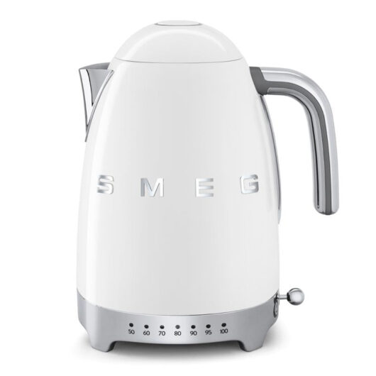 SMEG KLF04WHUK 50s Retro Style Jug Kettle - White