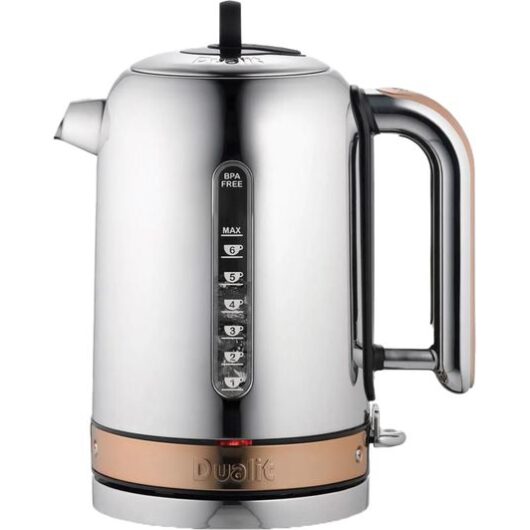 DUALIT Classic 72820 Jug Kettle - Copper & Stainless Steel
