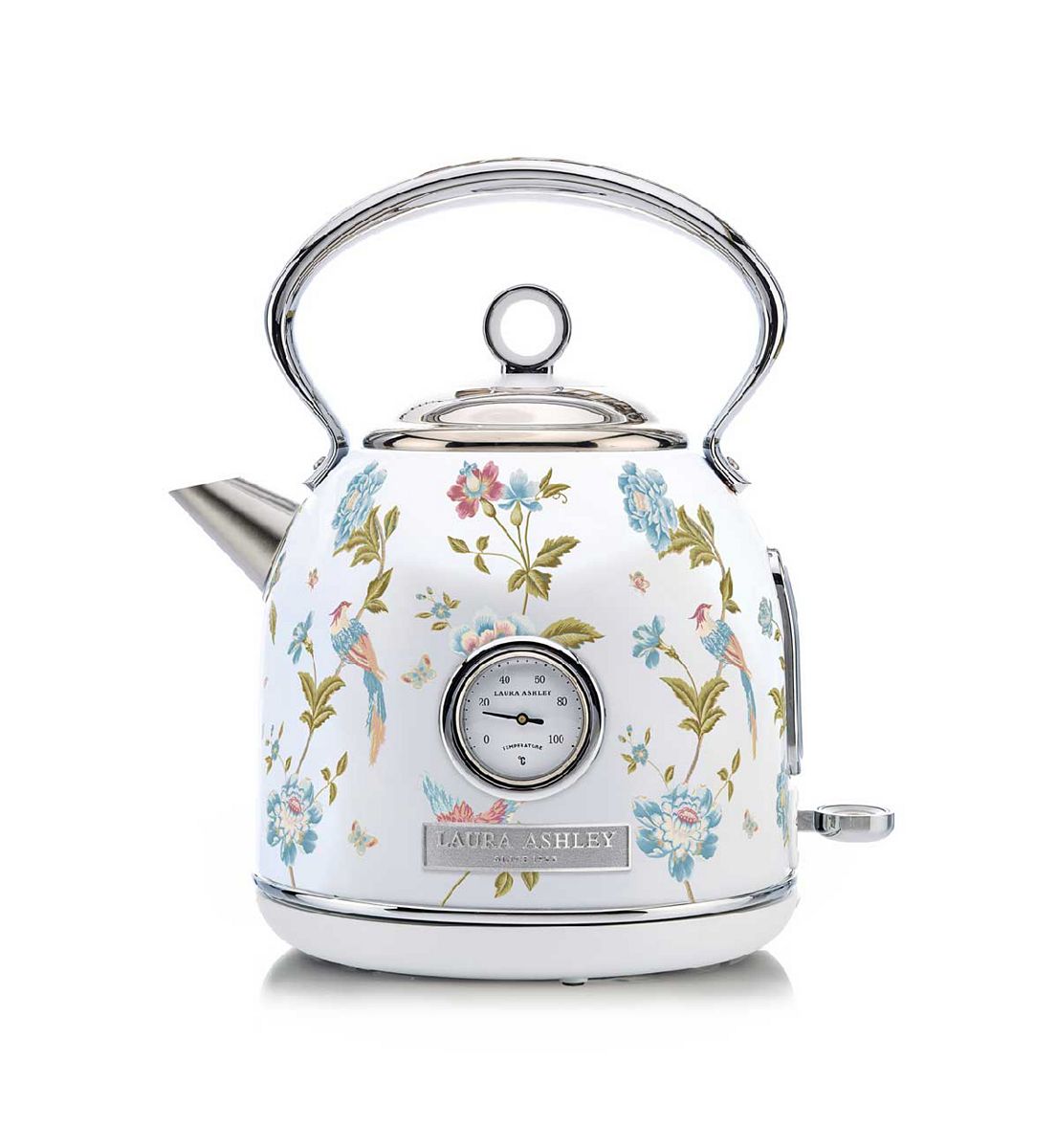 Laura Ashley 1.7L Dome Kettle Elveden White